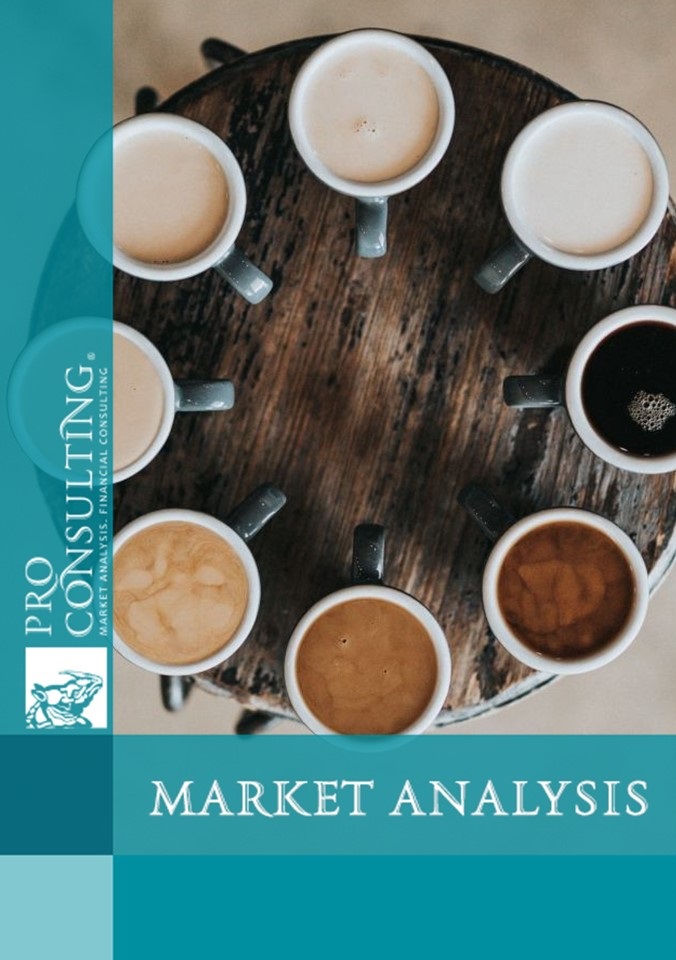 Analysis of the coffee market in Ukraine. 2019